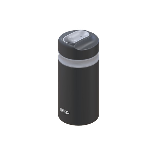 Maxwell & Williams getgo Black Double Wall Insulated 350ml Travel Cup