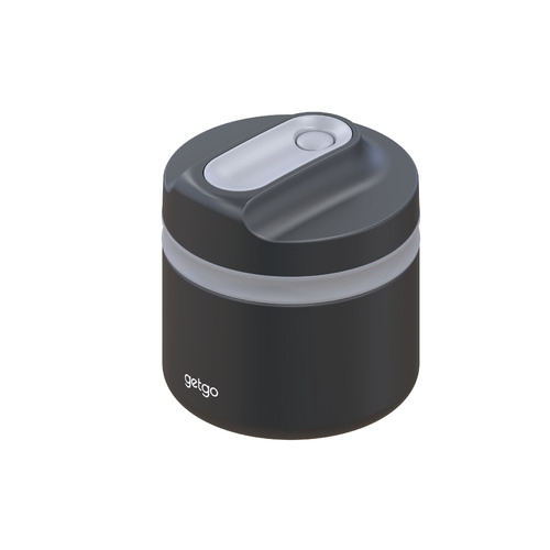 Maxwell & Williams getgo Black Double Wall Insulated 500ml Food Container
