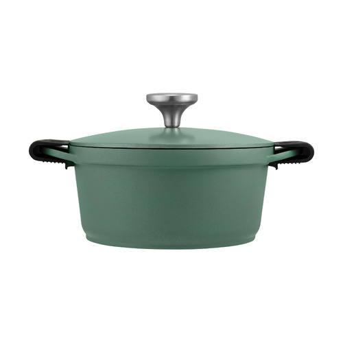 Agile 20cm/ 2.4Litre Sage Non-Stick Casserole