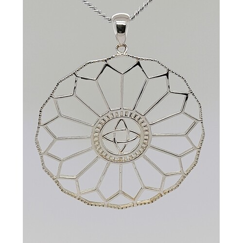 Sterling Silver Seed of Life Pendant