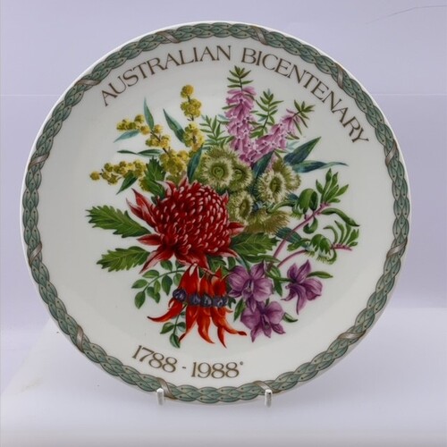 Royal Albert Australian Bicentenary Plate 1788-1988