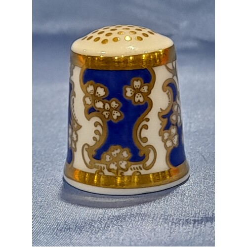 Royal Crown Derby 'Art Nouveau' Thimble