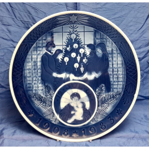 Royal Copenhagen 1908-1983 Jubilee Christmas Plate