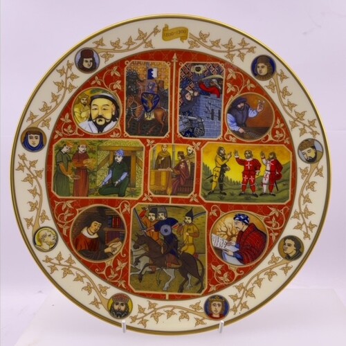 Royal Doulton The Millennium Collection The Thirteenth Century Plate PN76