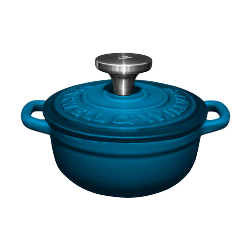 Maxwell & Williams 260ml Midnight Blue Cast Iron Cocotte