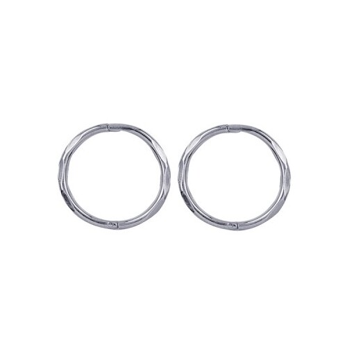 Small 10mm Sterling Silver Sleepers - Hoop Earrings