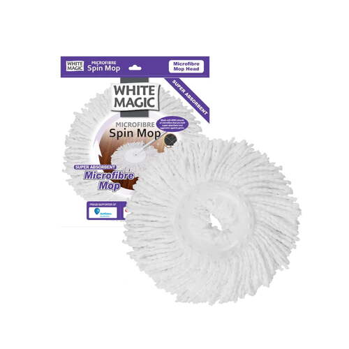 Spin Mop Microfibre Mop Head