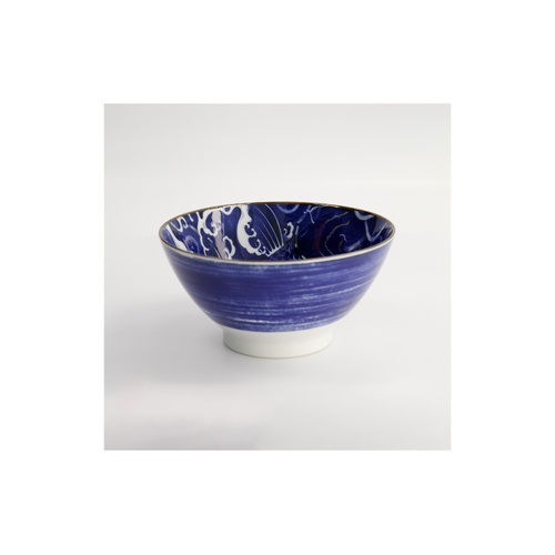 Tokyo Design Studio Japonism 17cm Blue Carp Tendon Bowl