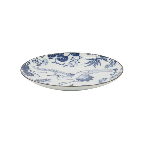 Tokyo Design Studio Flora Japonica 16cm Crane Plate