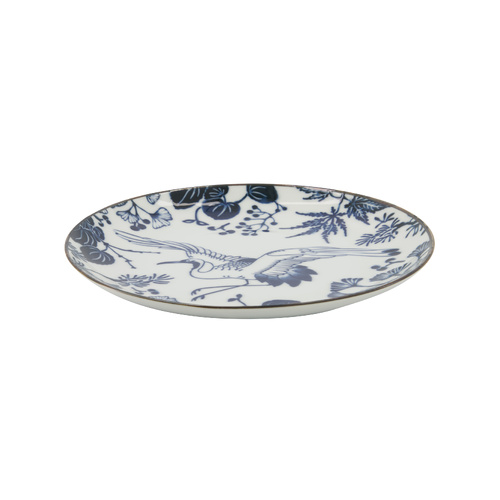 Tokyo Design Studio Flora Japonica 20cm Crane Plate