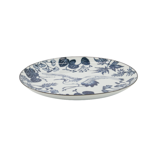 Tokyo Design Studio Flora Japonica 25cm Crane Plate