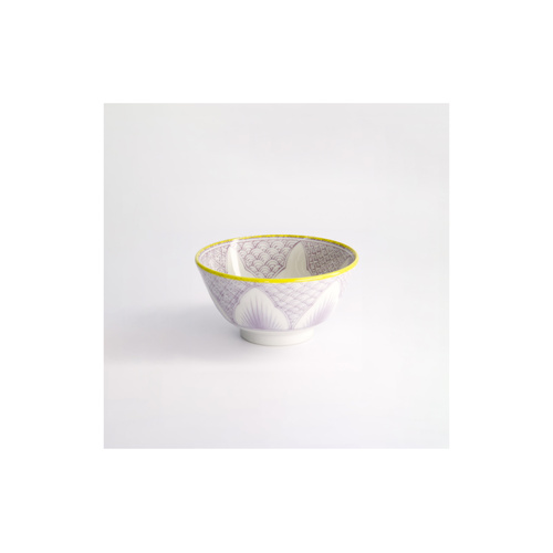 Tokyo Design Studio Lily Flower 13.5cm Purple Small Tayo Bowl
