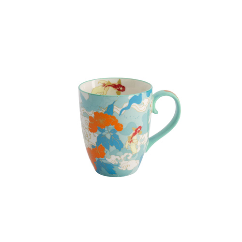 Tokyo Design Studio Kawaii Goldfish Red/Blue Mug