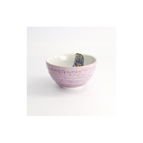 Tokyo Design Studio Seafood Purple Blowfish Fugu 15.5cm Bowl