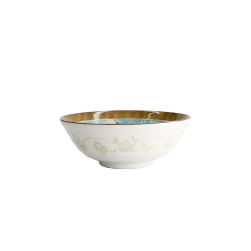 Tokyo Design Studio Crane Collection 21cm Light Blue Ramen Bowl
