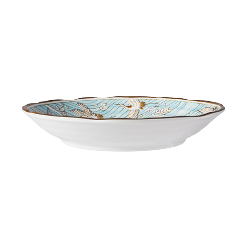 Tokyo Design Studio Crane Collection 22cm Light Blue Plate
