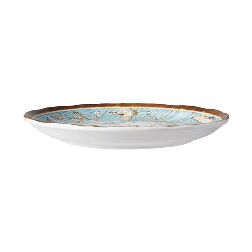 Tokyo Design Studio Crane Collection 25cm Light Blue Plate