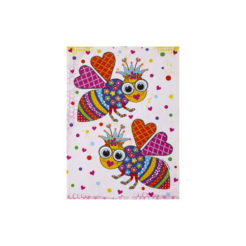 Maxwell & Williams Donna Sharam Kaleidoscope Buzz Cotton Tea Towel