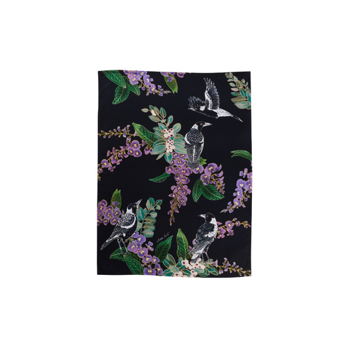 Maxwell & Williams Eloise Short Native Grace Magpie Tea Towel