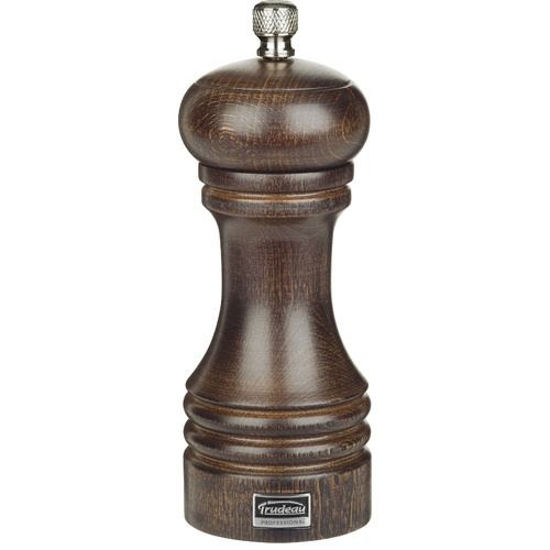 Professional 15cm Pepper Mill - European Beechwood in Chocolate Colour