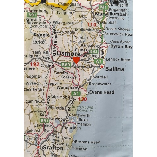 Lismore Map Cotton Tea Towel