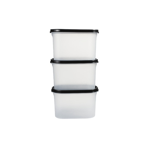 Tupperware® Set of 3 Modular Oval Dry Food Containers