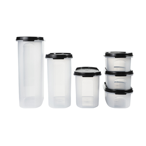 Tupperware® Set of 6 Modular Oval Dry Food Containers