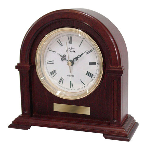 Wooden Mantle Clock with Roman Numerals CLTWT-3001