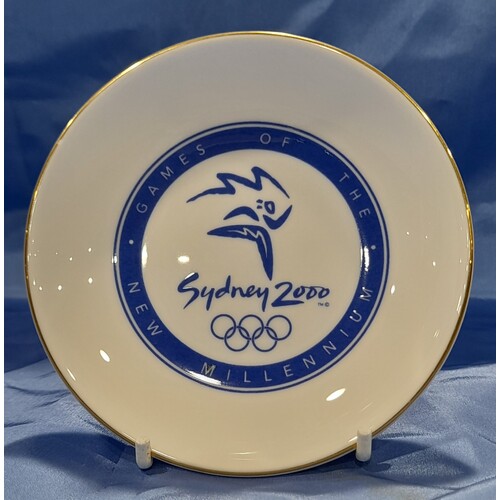 Wedgwood Small Sydney 2000 Olympic Butter Dish