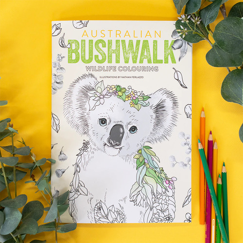 Marini Ferlazzo Australian Bushwalk Colouring Book