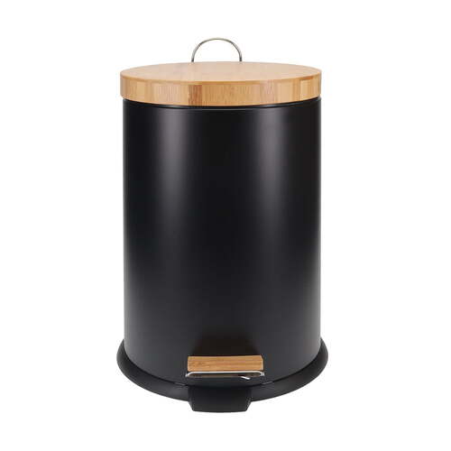 Eco Basics Black 12 Litre Rubbish Bin