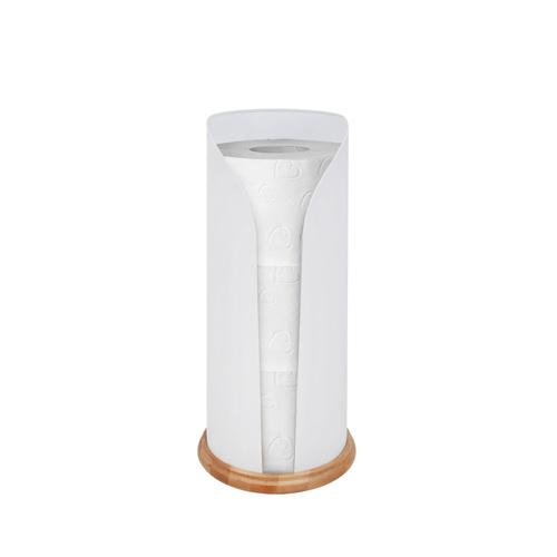 Eco Basics White Toilet Roll Holder