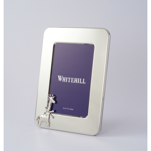 Silver-plated 'Giraffe' 10 x 15cm (6 x 4") Photo Frame