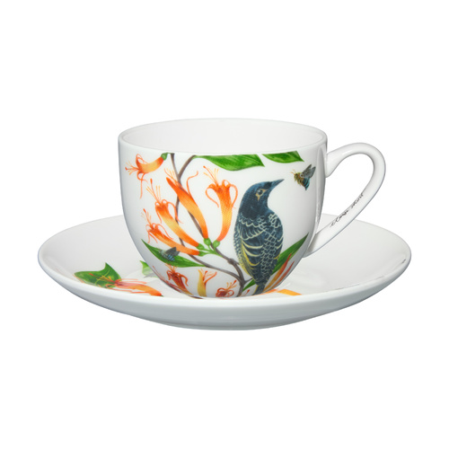 Eloise Short Lyric Collection Regent Honeyeater 240ml Cup & Saucer